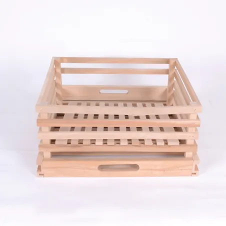 Tiroir bois pour stockage pommes de terre 10 kg