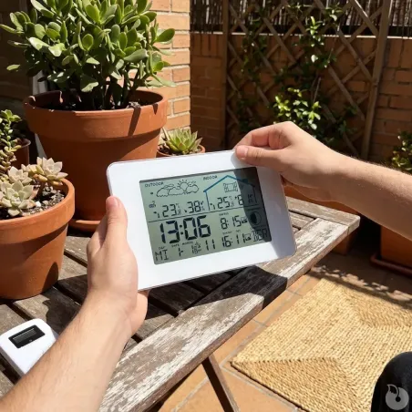 Station météo sonde ext. - Thermomètre hygromètre
