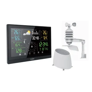 Station météo pro tactile Tx vent/humidité radiopilotée