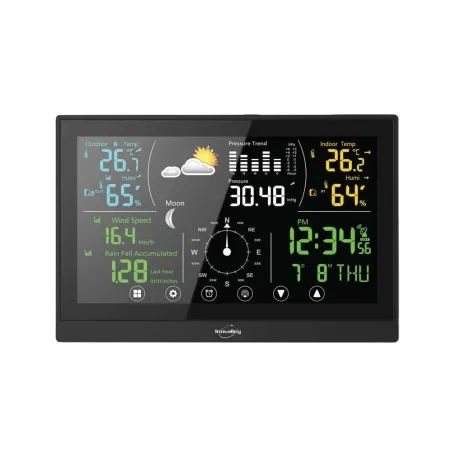 Station météo pro tactile Tx vent/humidité radiopilotée