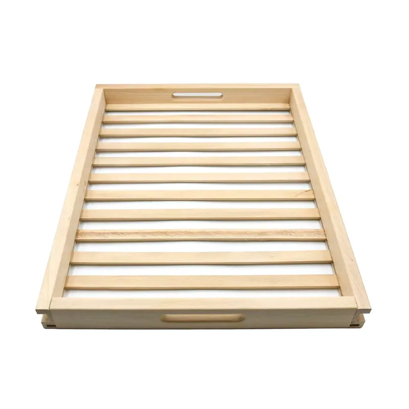 Tiroir bois pour garde-manger - Anti-chute fruits/légumes