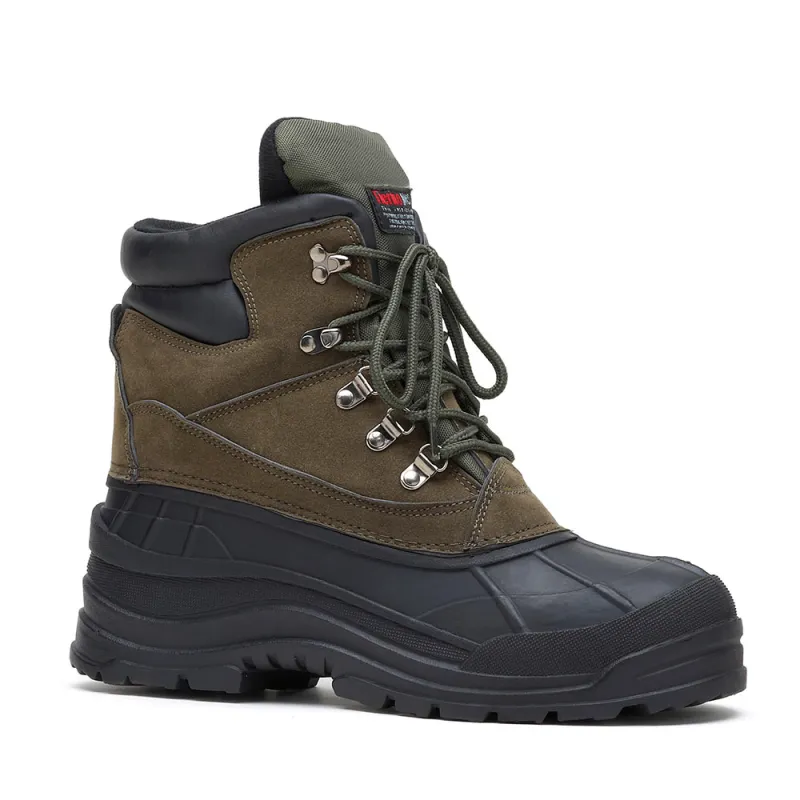 Bottillons étanches Quebec Kaki -40°C nubuck