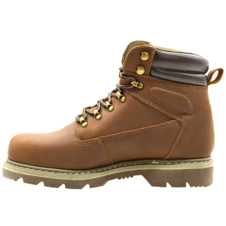 Chaussures Detroit cuir montantes - Marron 40 à 47