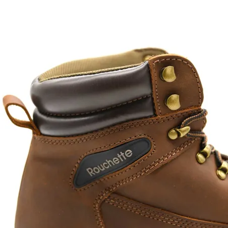 Chaussures Detroit cuir montantes - Marron 40 à 47