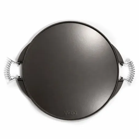 Plancha ronde réversible fonte émaillée Ø43cm - 6/8 pers