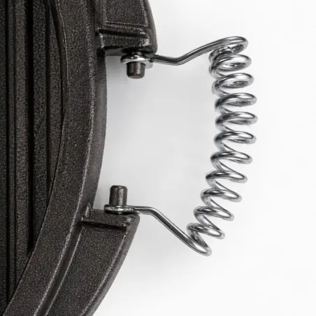 Plancha ronde réversible fonte émaillée Ø43cm - 6/8 pers