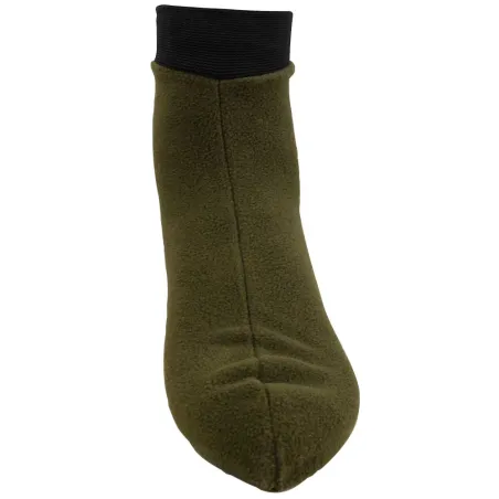 Chaussons polaires kaki/noir pour bottes 39/40 à 43/45