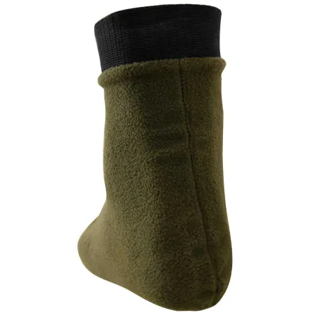 Chaussons polaires kaki/noir pour bottes 39/40 à 43/45