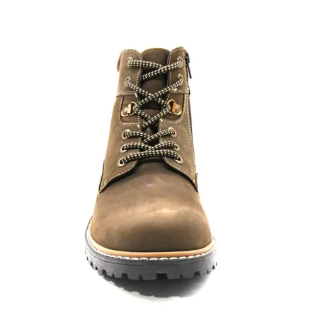 Chaussures montantes homme Torki cuir gras 41-46 zippées