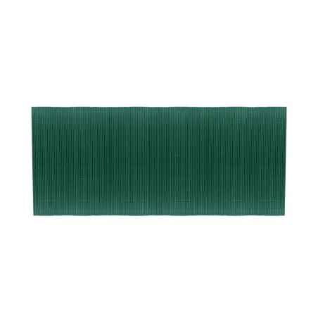 Canisse PVC occultante 1x3m vert - Fixations incluses