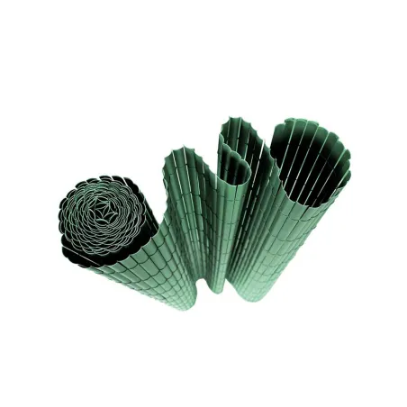 Canisse PVC occultante 1x3m vert - Fixations incluses