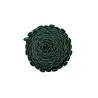 Canisse PVC occultante 1x3m vert - Fixations incluses