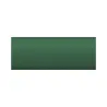 Canisse PVC double face 1x5m vert - Kit fixation inclus