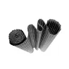 Canisse PVC occultante 1x5m gris - Fixations incluses