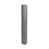 Canisse PVC occultante 1x5m gris - Fixations incluses