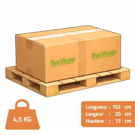 Brande de bruyère naturelle Largeur 5 m Hauteur 1.95 m - occultation naturelle