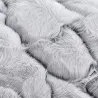 Coussin luxe effet croco pour chien - Noir/Blanc 63x48 cm