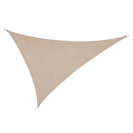 Toile d'ombrage triangulaire 3x3x3m taupe - Jardin & extérieur