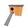 Nichoirs chicane bois pour canards et sarcelles - Lot de 3