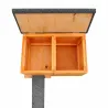 Nichoirs chicane bois pour canards et sarcelles - Lot de 3