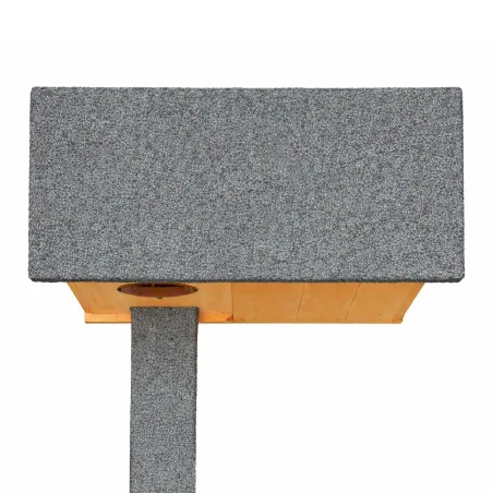 Nichoirs chicane bois pour canards et sarcelles - Lot de 3