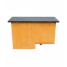 Nichoirs chicane bois pour canards et sarcelles - Lot de 3