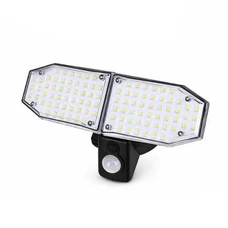 Éclairage solaire duo orientable 100 LED 1000lm