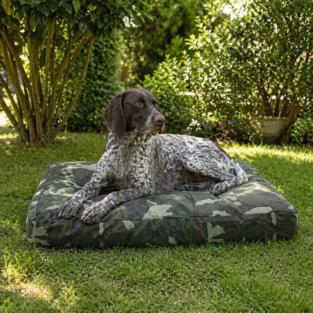 Coussin XL camouflage pour chien - Résistant et confortable