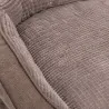 Coussin antidérapant doux pour chien - 90x63cm Marron
