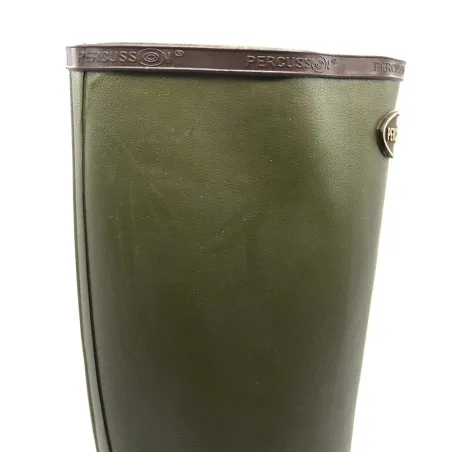 Bottes Marly kaki antidérapantes en caoutchouc naturel 37-48