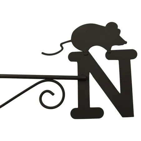 Girouette chat en métal décorative pour jardin et toit extérieur