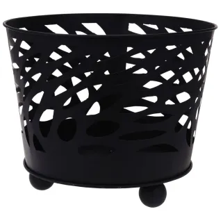 Brasero en fonte noir Ø50 cm - extérieur jardin