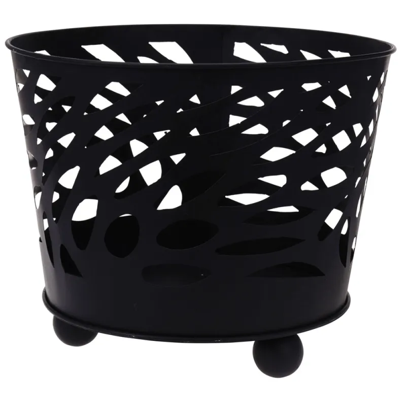 Brasero en fonte noir Ø50 cm - extérieur jardin
