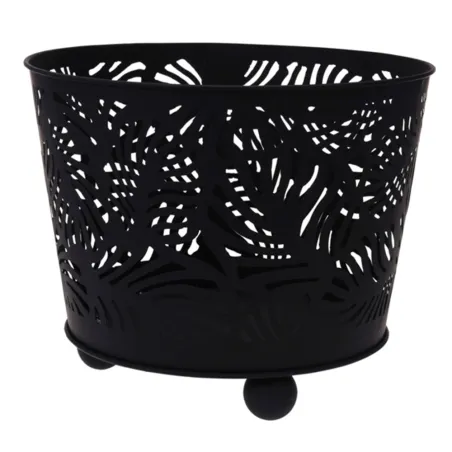 Brasero en fonte noir Ø50 cm - extérieur jardin