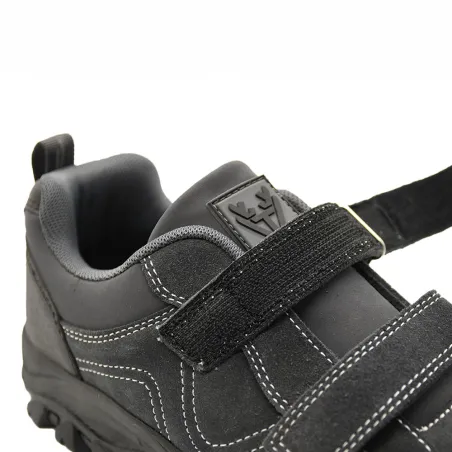 Chaussures Oregon Teamwood à scratch gris - Confort