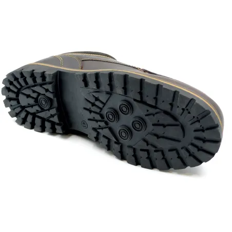 Derby cuir gras marron - Confort et élégance 39-46