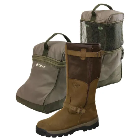 Bottes chasse cuir marron fourrées Iceland Gore-Tex®