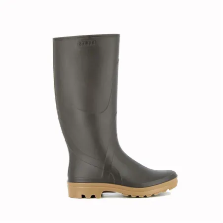 Bottes Baudou Karol marron femme/enfant PVC jersey