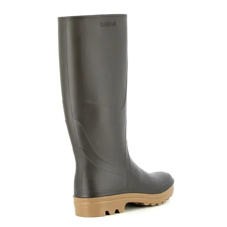 Bottes Baudou Karol marron femme/enfant PVC jersey