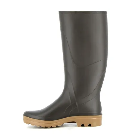 Bottes Baudou Karol marron femme/enfant PVC jersey