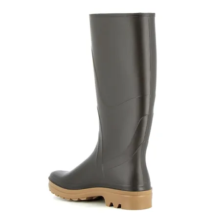 Bottes Baudou Karol marron femme/enfant PVC jersey