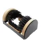 Gratte-bottes 4 brosses nylon rigide + repose-pied 23x15cm