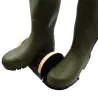 Gratte-bottes 4 brosses nylon rigide + repose-pied 23x15cm