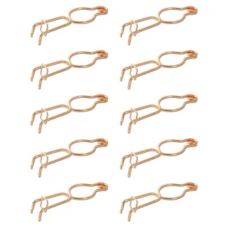 10 pièges à taupe en acier cuivré - Efficacité prouvée