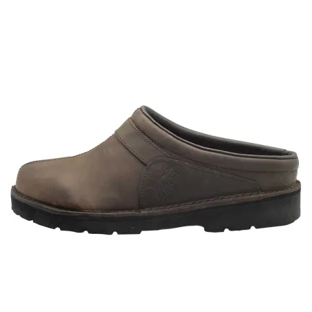 Sabots Aigual cuir marron 40-47 - Résistants et pratiques