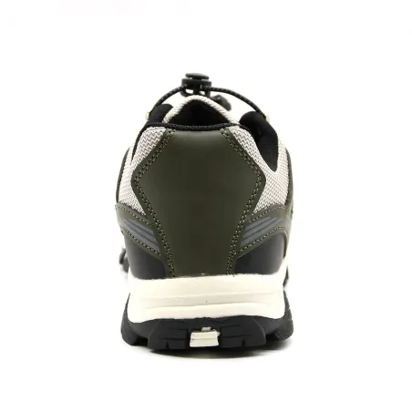 Baskets outdoor mixtes kaki/noir/beige - Confort & style