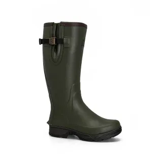 Bottes Veneur néo Homme - Vert 100% caoutchouc