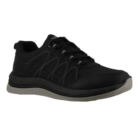 Chaussures homme noires synthétiques - Confort urbain