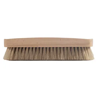 Brosse crin de cheval 18cm - Nettoyage doux et efficace