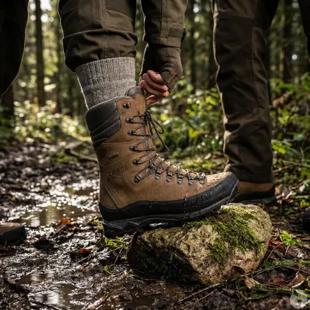 Chaussures CRISPI Hunter GTX marron - Chasse & Élevage